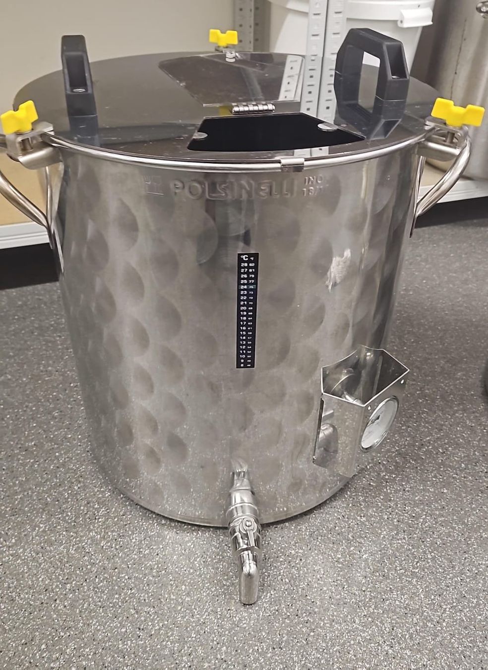 Accessori: Edelstahlgärtank mit Thermometer 75 Liter – Usato da Walchwil venduto da phi_wpp6