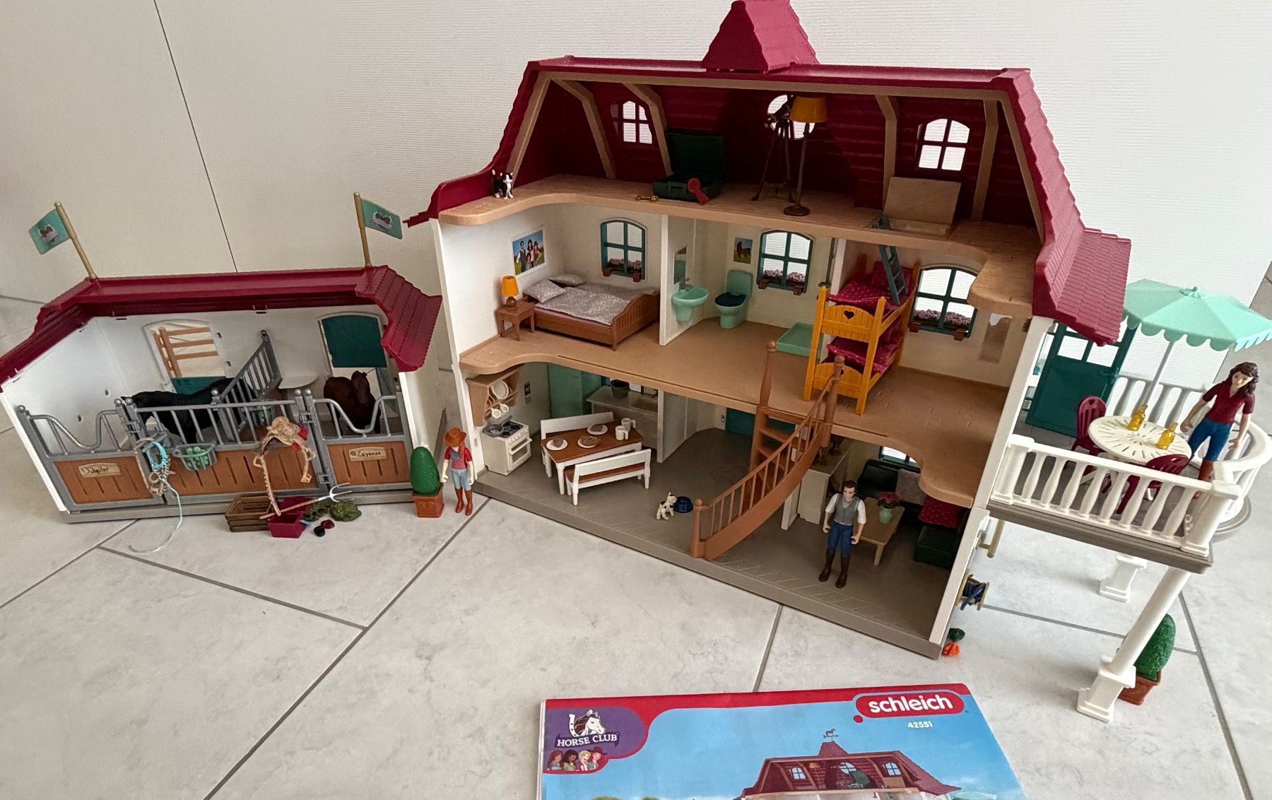 Schleich Jouets: Schleich 42551 Pferdehof – D'occasion à Studen BE par Ironbonehead