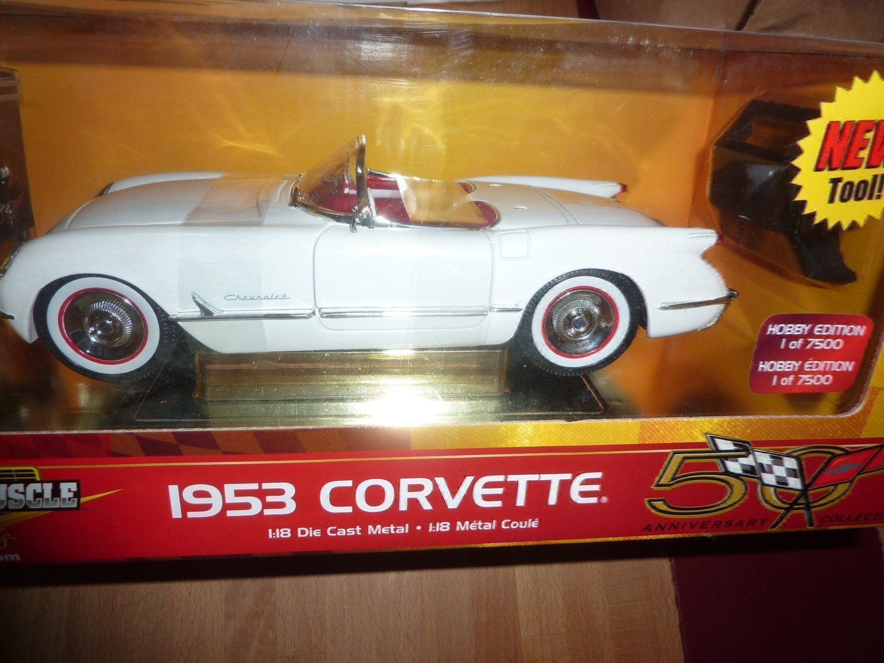 Modellini d'auto: CORVETTE 1953 – Nuovo e nell'imballaggio originale da Balsthal venduto da bouteliee 1