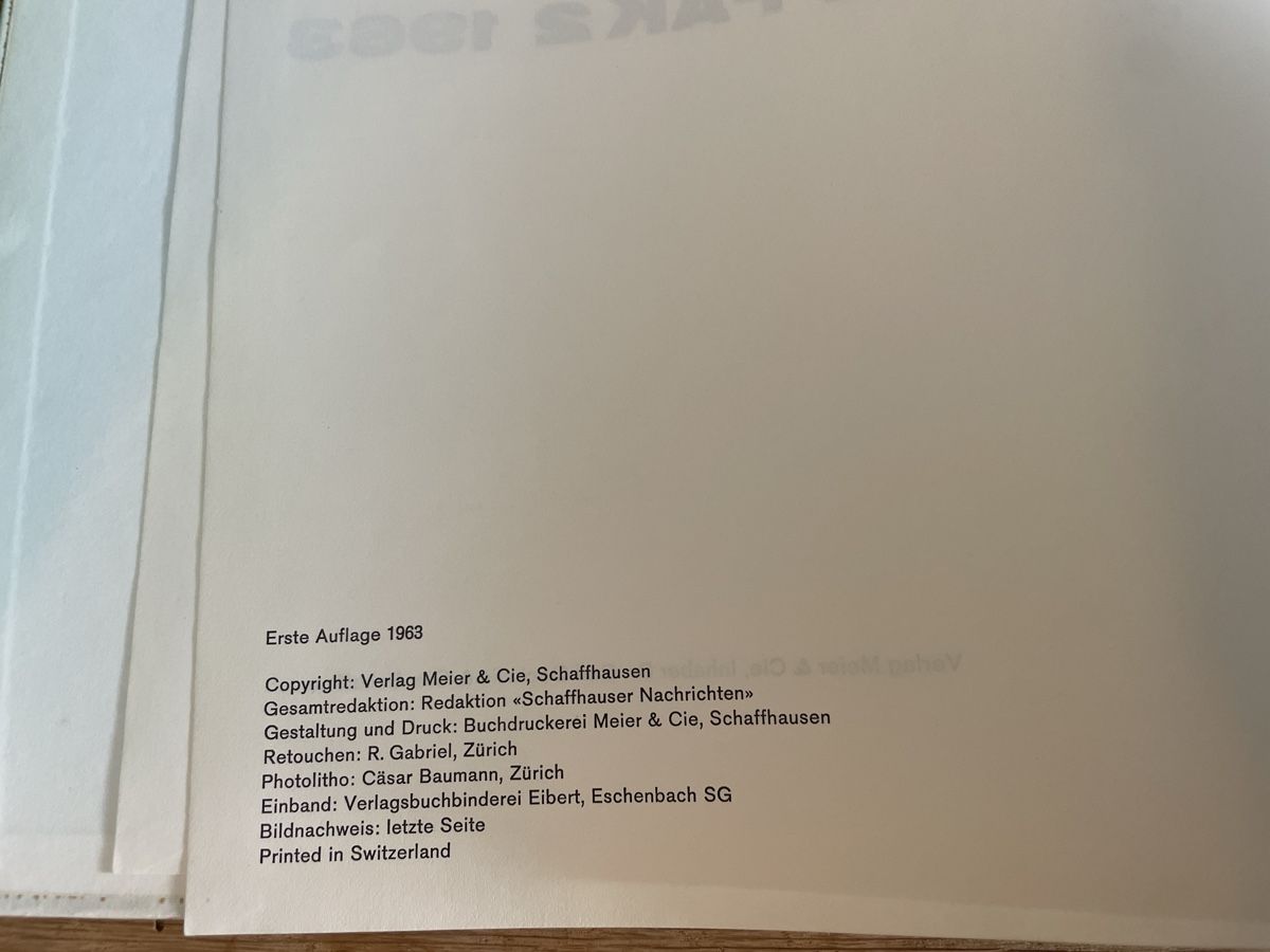 Libri: Defilee Fak2 1963 Militär  – Usato da Winterthur venduto da cheerio97 4