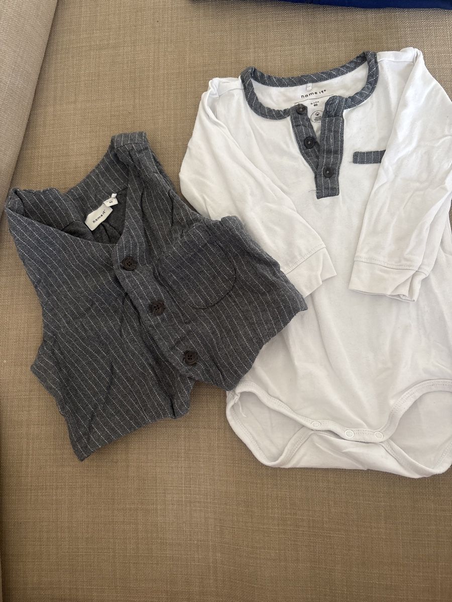 Lotti & Set di vestiti: Body mit Weste, Gr. 80 – Usato da Liestal venduto da Efri33