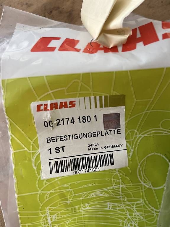 Altro per industria metallurgica: Claas Befestigungsplatte – Usato da Thun venduto da Dom_poulet 1