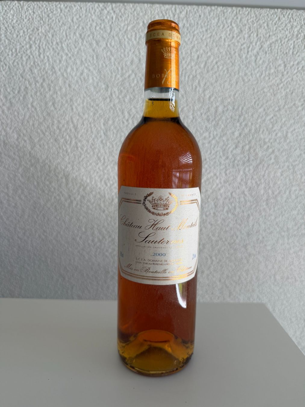 Wein: Château Haut-Monteils Sauternes 2000 - Bordeaux – Neu und originalverpackt aus Fully von Avranville