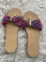 Havaianas Zehentrenner mit Schleife, Gr. 39/40, Sommer