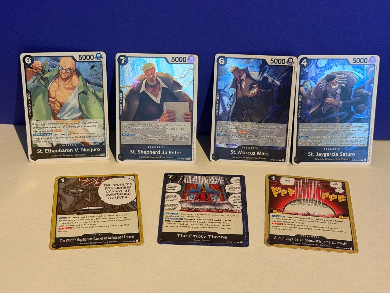 Bandai Carte collezionabili: One Piece TCG Five Elders Meta Karten Set OP13 – Usato da Bern venduto da mura_shop 1