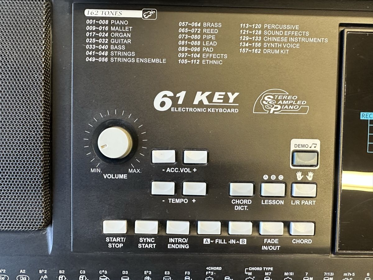 Elektron Strumenti musicali: 61 KEY Elektronik Keyboard – Usato da Sevelen venduto da Stopglobal. 4