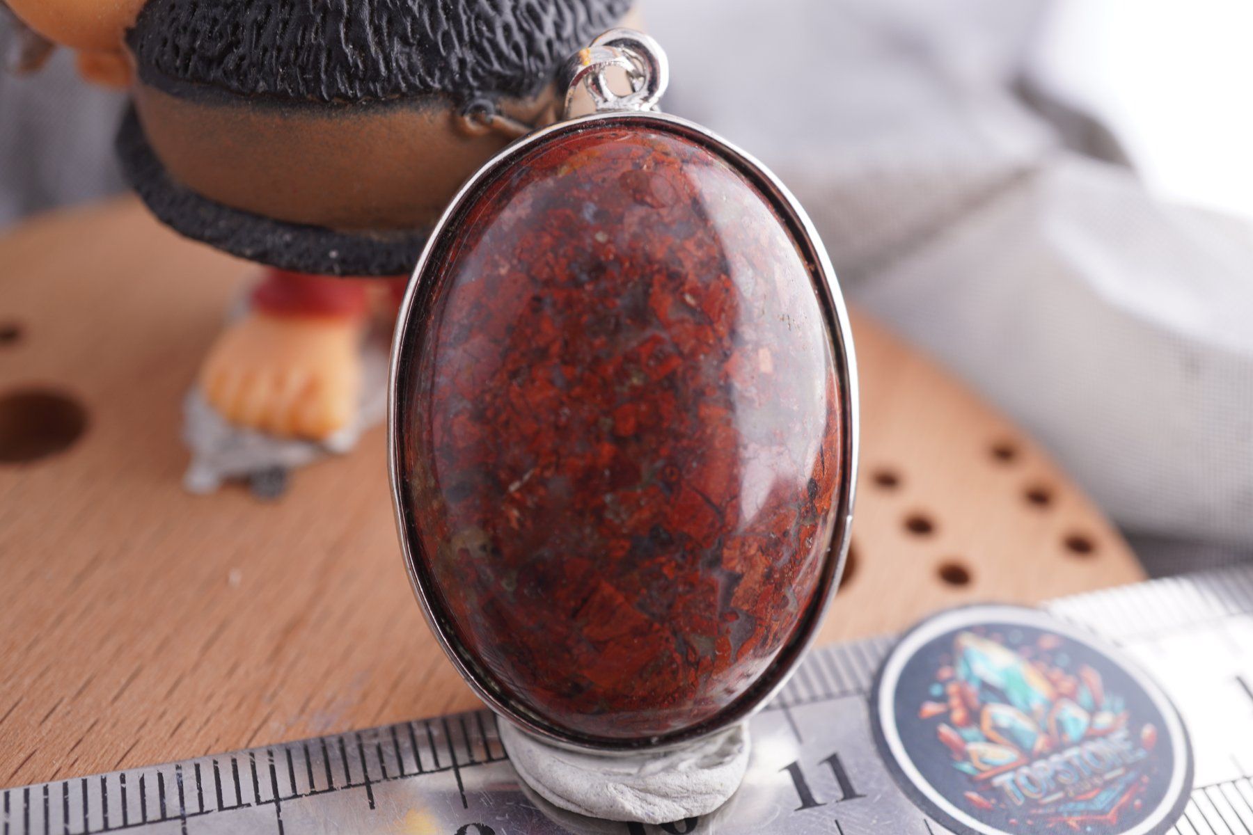 Pendentifs: Jaspis  Oval    Anhänger  Räumung – Neuf avec emballage d'origine à Eschenbach SG par topstone 2