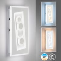 LED Wandleuchte, 38 cm x 21 cm