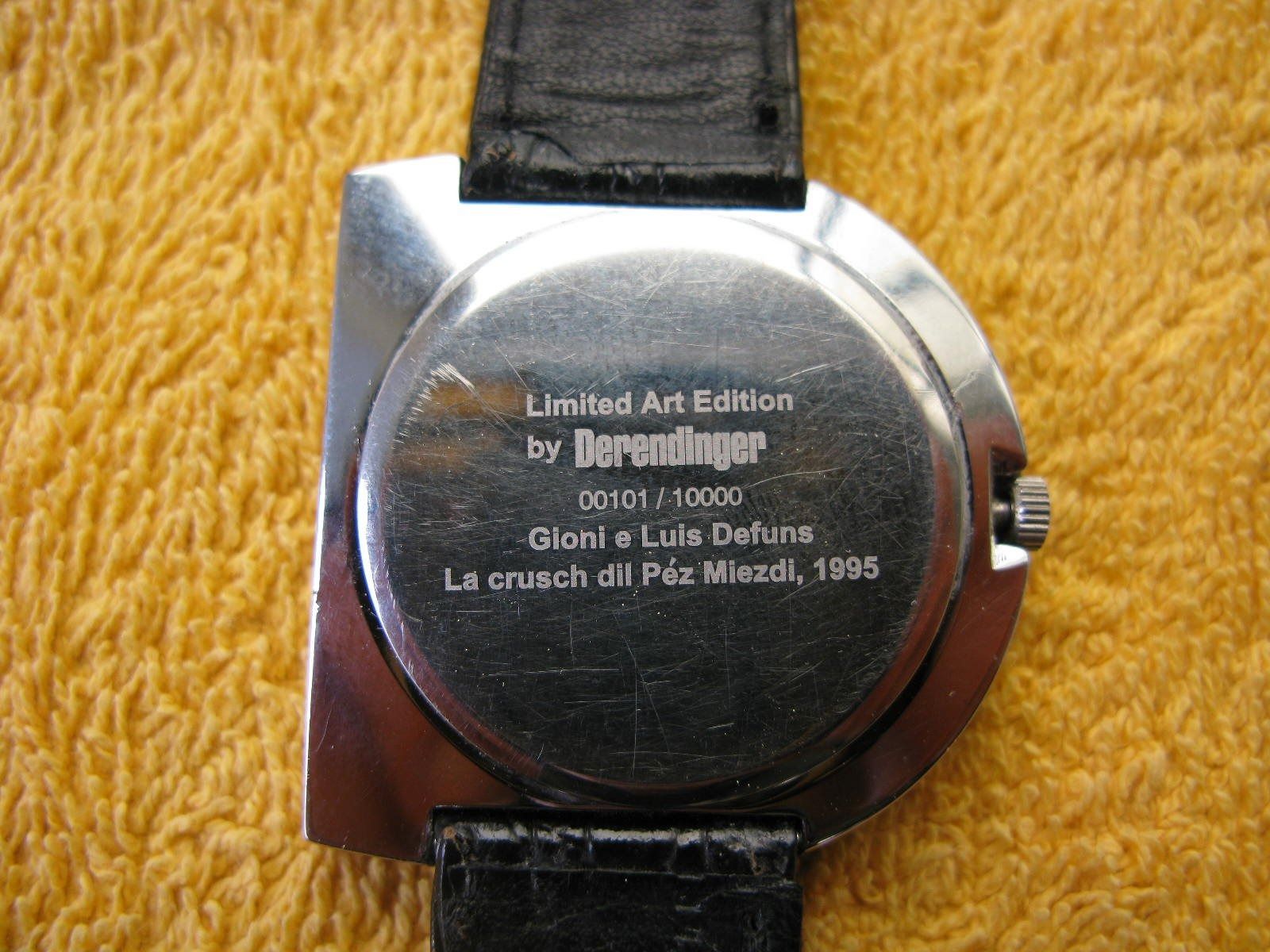 Orologi: Armbanduhr DERENDINGER – Usato da Muttenz venduto da Bhuebi 1