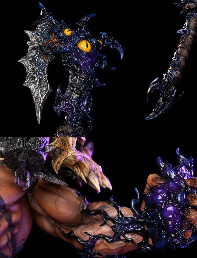 Statuette: Warcraft Garrosh Hellscream 1:4 Ultimate Edition – Usato da Niederrohrdorf venduto da elwey 4