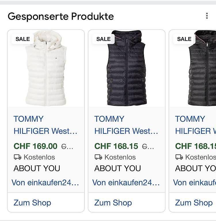 Tommy Hilfiger Gilet & Giacche senza maniche: Tommy Hilfiger Damen Weste – Nuovo (secondo la descrizione) da Winterthur venduto da elisaK 4