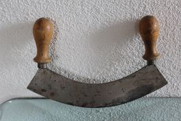Wiegemesser mit Holzgriffen