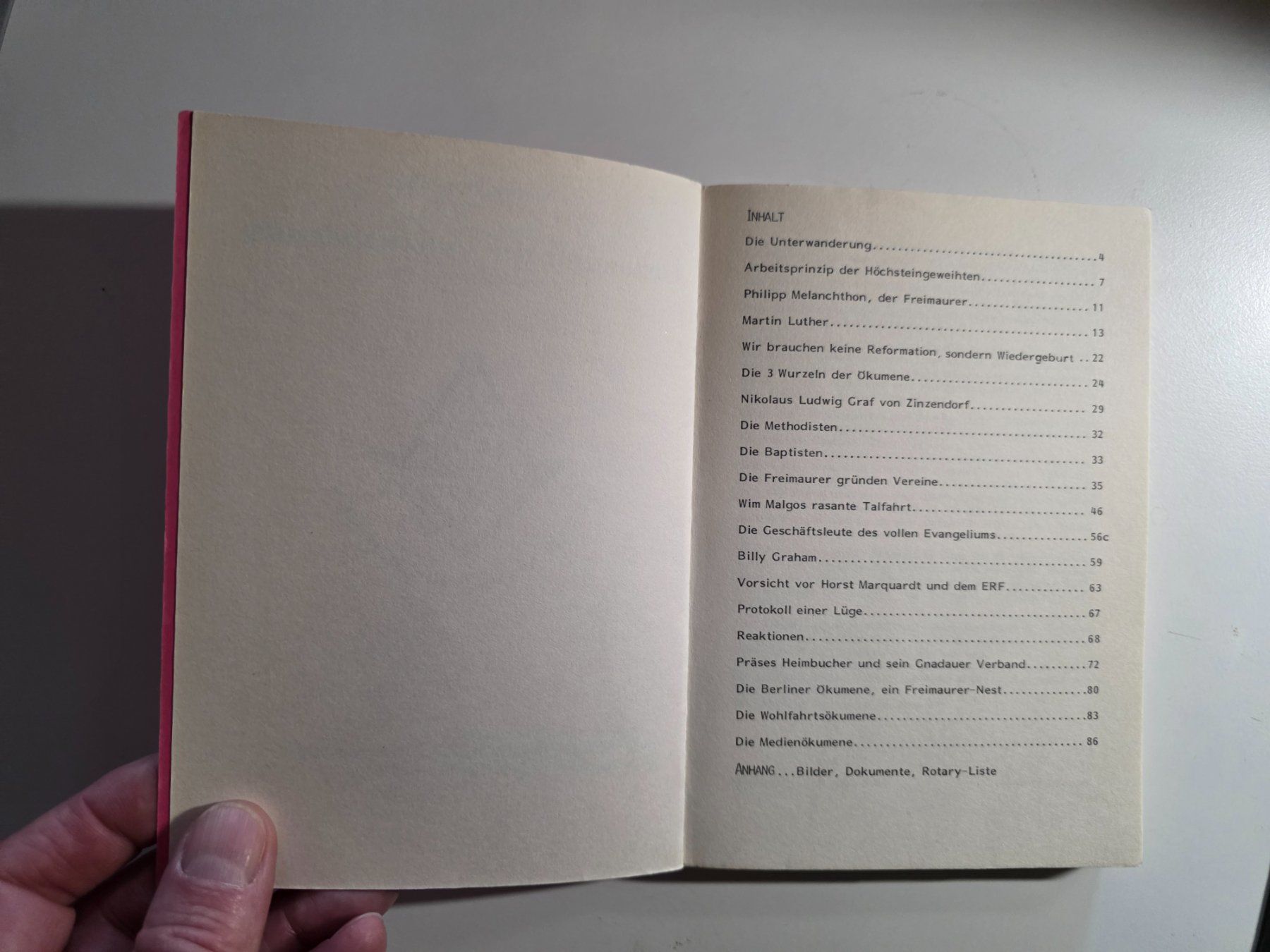Libri: Dokument der Unterwanderung - Norbert Homuth - 1985 – Usato da Walterswil BE venduto da Lonitti 3