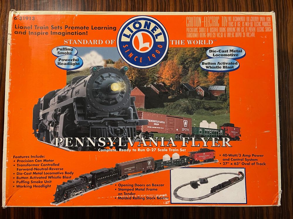 Lionel Pennsylvania Flyer Train Set 6-31913 O27 Scale | Kaufen auf Ricardo