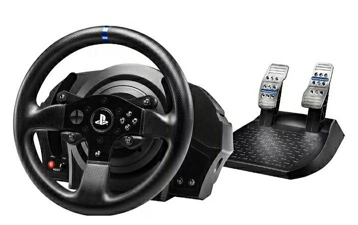 Thrustmaster Manettes: Thrustmaster T300 + Thrustmaster T-LCM Pedals – D'occasion à Kriens par Michu2876