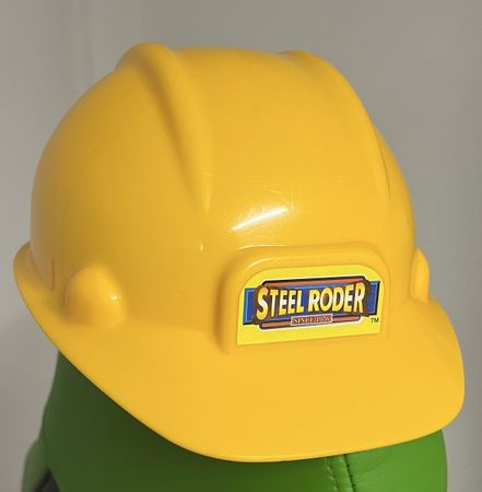 Helm gelb für die Fasnacht