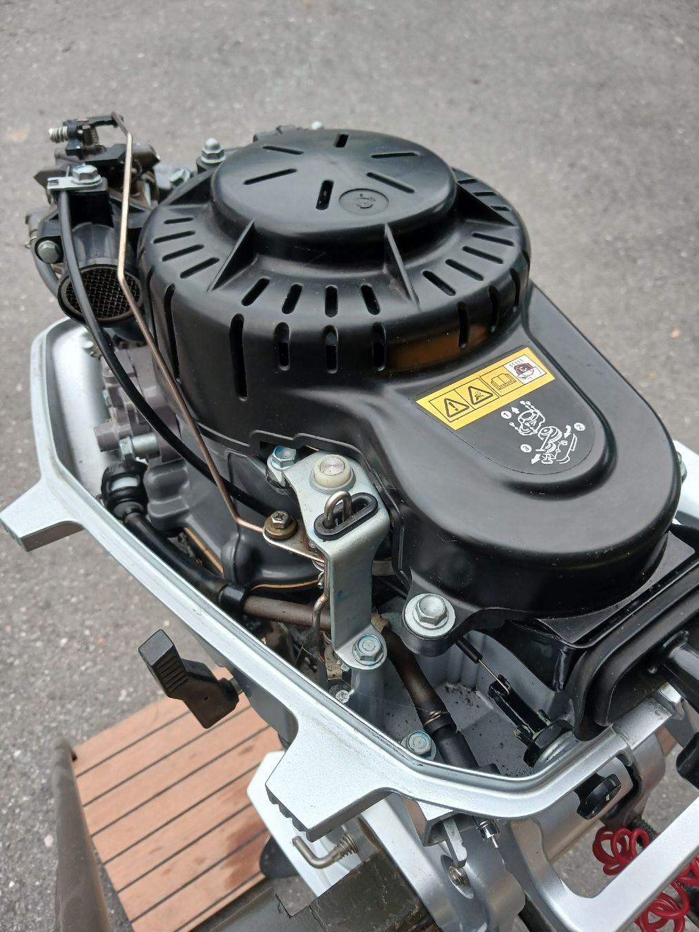 Honda Motoren: HONDA 5PS Bootsmotor  – Gebraucht aus Gwatt (Thun) von Sebirt 5