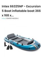 NEU! Intex Excursion 5 OVP + 46 lbs Elektromotor+2 Batterien