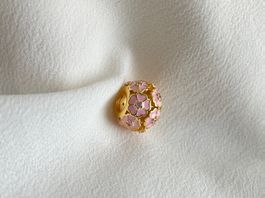 Anhänger Blume Pink für Bracalet