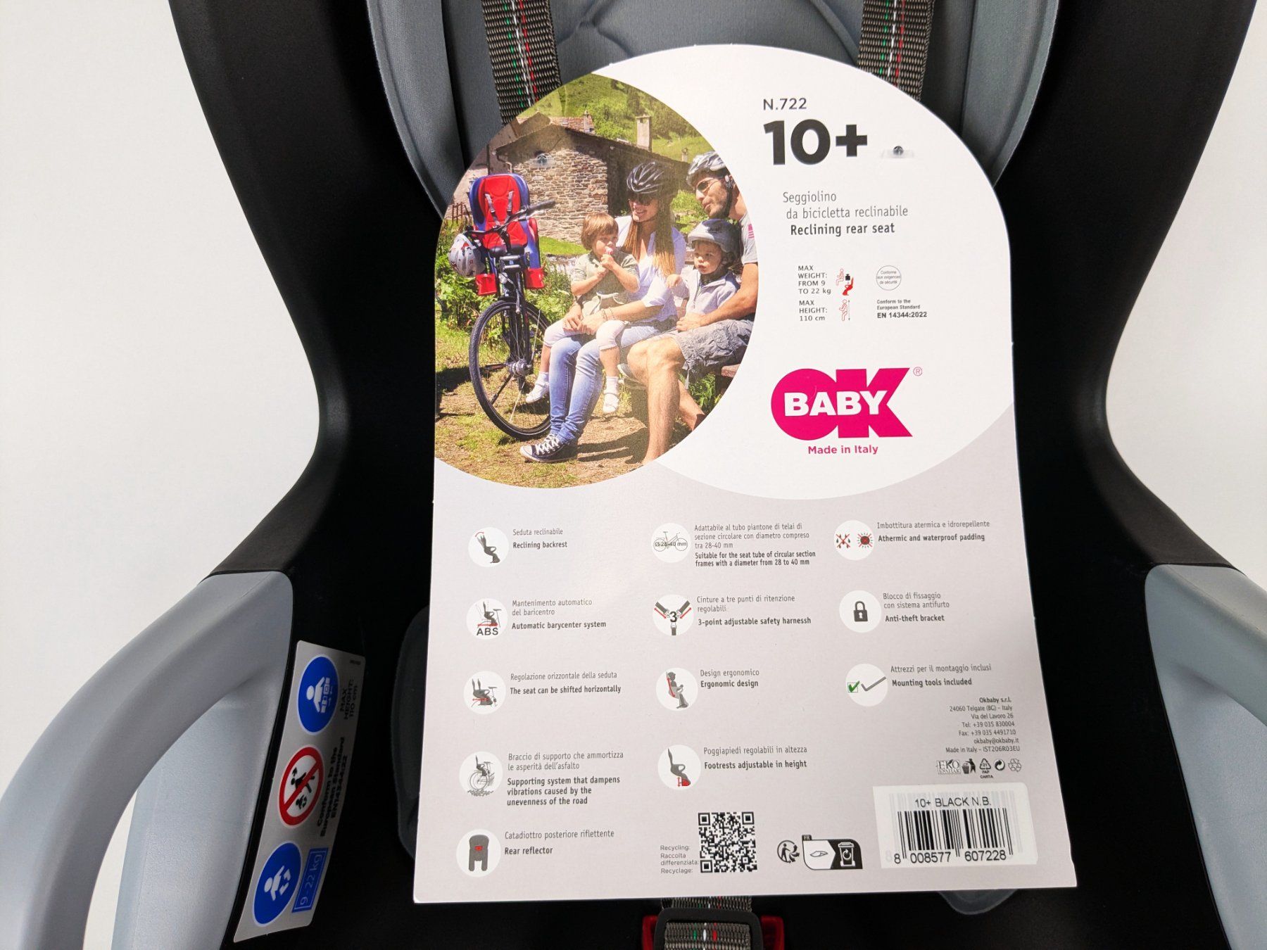 Pezzi di ricambio: OK Baby Velokindersitz 10+ – Nuovo (secondo la descrizione) da Dintikon venduto da Restwert_Dintikon 4