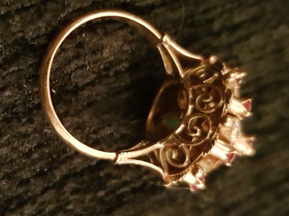 Anelli: Bague "Princesse" Thailandaise or jaune 14k; T.54 – Usato da Marly venduto da Barbarajane 7
