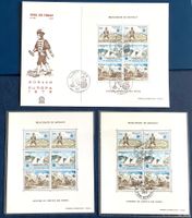 1979 Monaco - Europa Geschichte des Post FDC + Block ** + ET