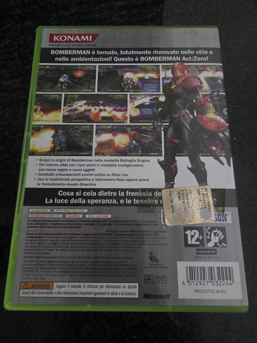 Giochi: Bomberman Act Zero Xbox 360 – Usato da Chavornay venduto da Crash37 1