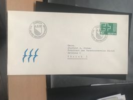 Schweiz 1964 Sonderstempel Zürich 100 J Bahnhofstrasse