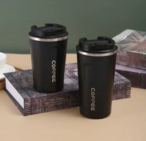 Edelstahl Thermos Flasche Für Tee, Kaffee etc. in Weiss