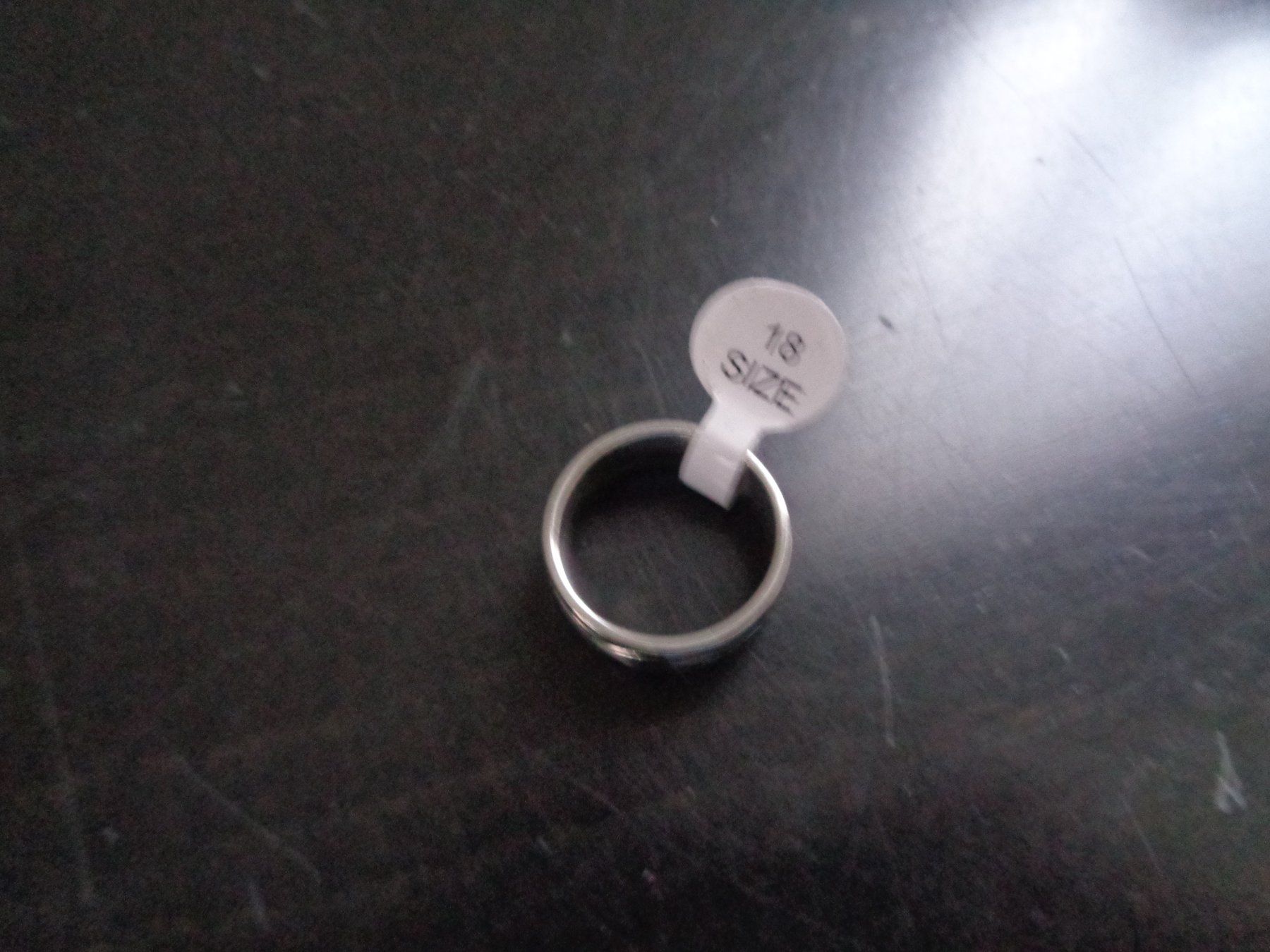 Anelli: Ring Edelstahl silber (57) – Nuovo e nell'imballaggio originale da Langenbruck venduto da Gumsi 2