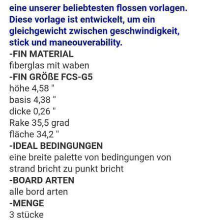 Surfboards & Schwimmbrette: FCS Box Finnen – Neu und originalverpackt aus Winterthur von Neilpryde01 2
