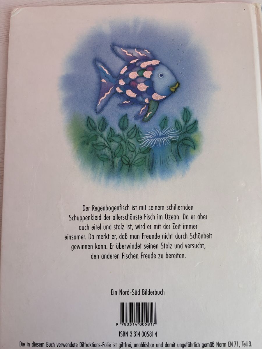 Libri: Bilderbuch Der Regenbogenfisch Marcus Pfister  – Usato da Zürich venduto da venusandmars 1