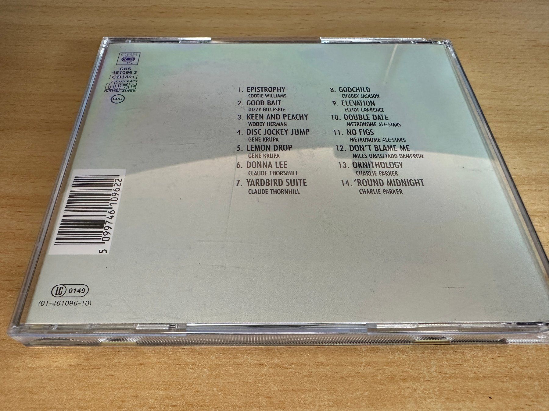 CDs: Various – The Bebop Era – Gebraucht aus Rikon im Tösstal von Alpenmutz 1