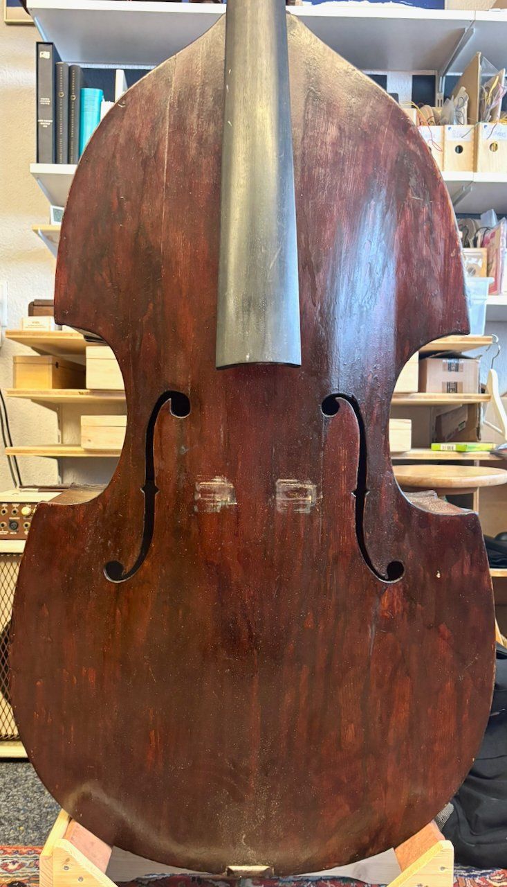 Musikinstrumente: Kontrabass defekt – Defekt aus Oberwangen b. Bern von jbo66 1