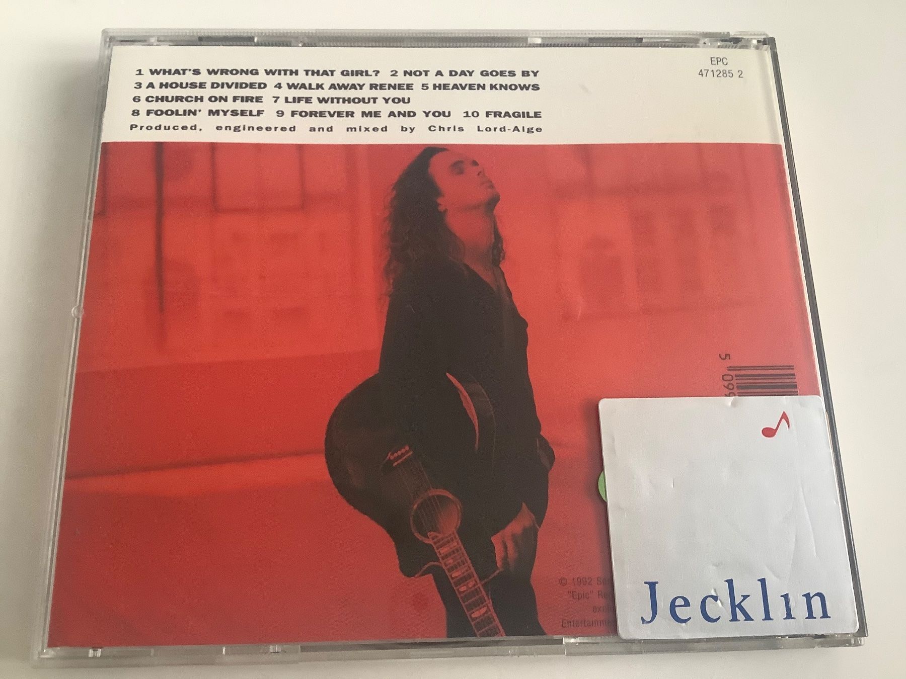 CD: Rick Price / Heaven knows / 1992 – Usato da Dübendorf venduto da Shreck 1