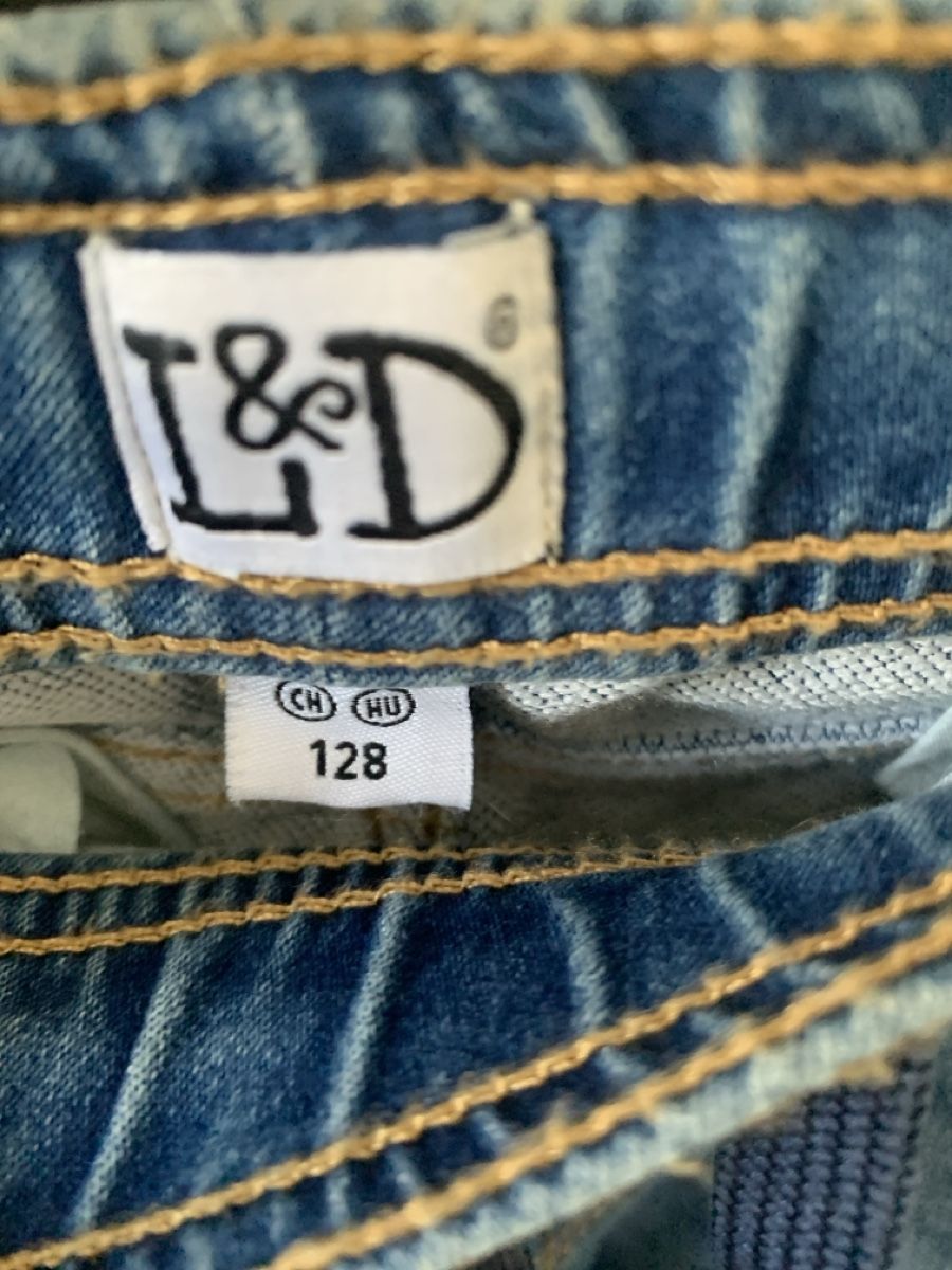 Pantaloni: Pantalon jeans cargo L&D, taille 128 – Nuovo e nell'imballaggio originale da Lausanne venduto da mik_l5py 1
