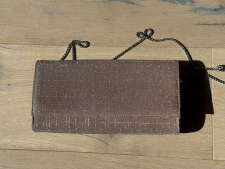 Peter Kaiser Abendtasche Clutch glitzernd rosegold neu
