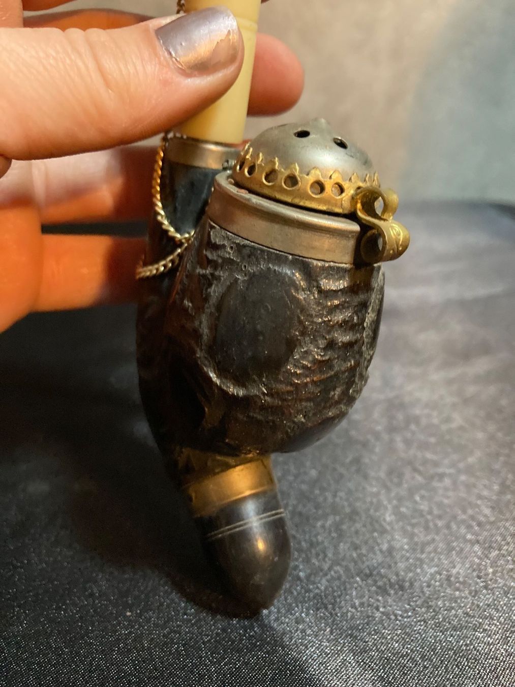 Pipe & Accessori: Pipe ancienne Pfeife antik tabak colector – Usato da St-Cierges venduto da LeRegain 4