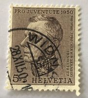 PRO JUVENTUTE  BRIEFMARKEN GESTEMPELT  