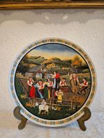Porzellanteller Langenthal - Appenzeller "Bauerntanz"