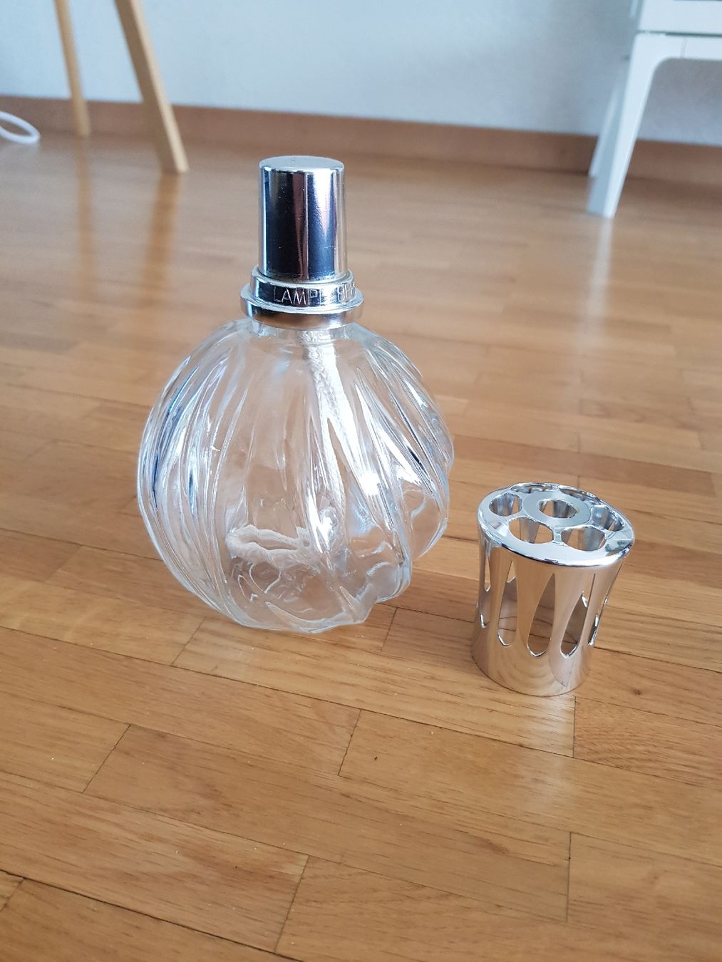 Maison Berger Diffusori di oli essenziali: Lampe Berger vintage verre moulé – Usato da Veyrier venduto da sosozizou 1