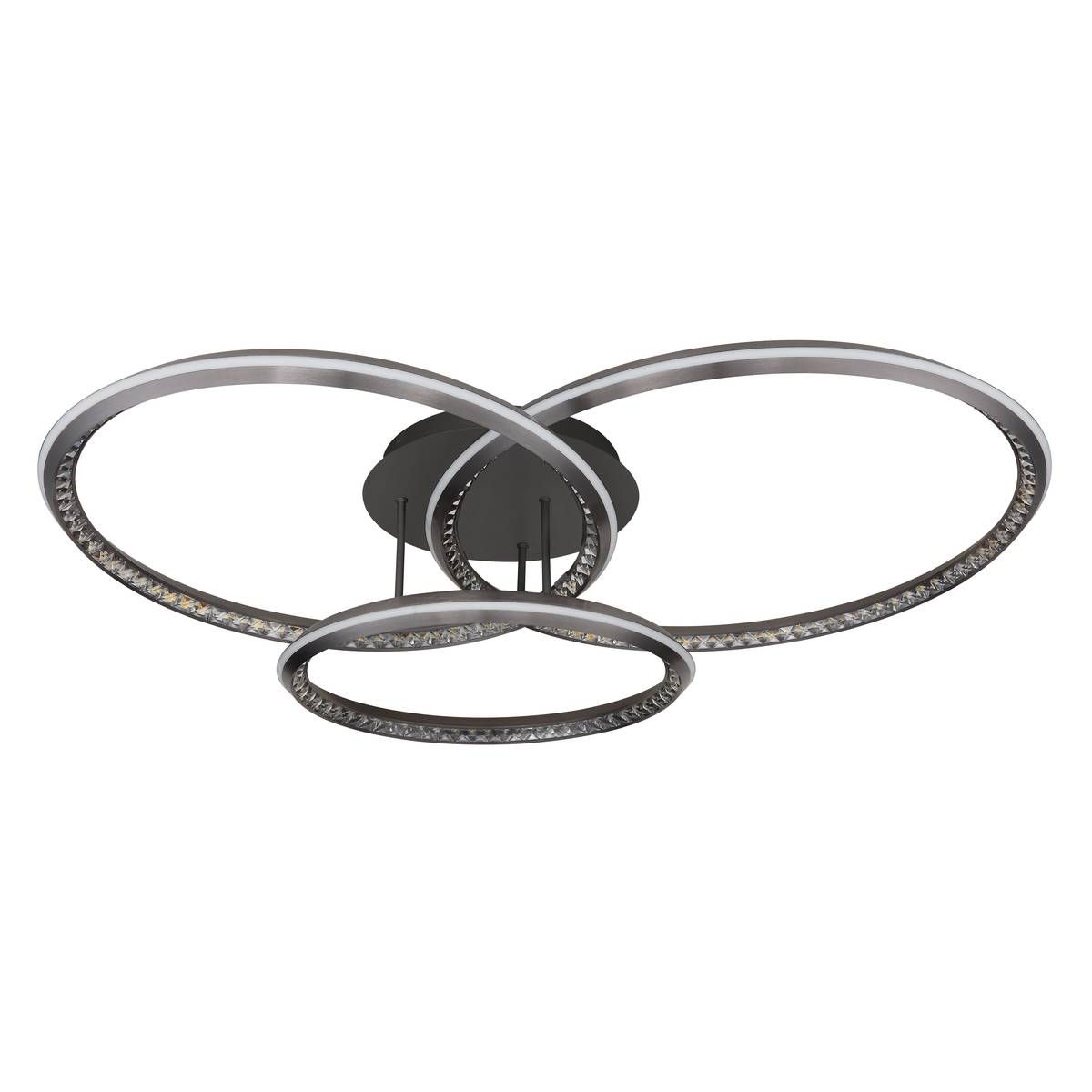 Lampadari & plafoniere: LED Deckenleuchte, Grau, 110 cm x 81 cm – Nuovo (secondo la descrizione) da Kreuzlingen venduto da Smart-Light 5