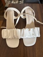 Sandalen weiss Grösse 42 ungetragen