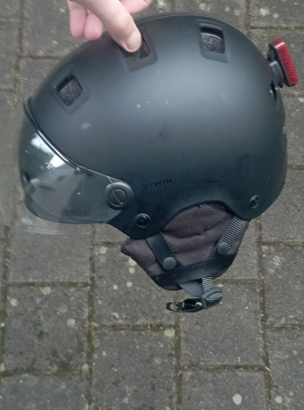 Caschi & visiere: Motorradhelm mit Visier – Nuovo (secondo la descrizione) da Münchenstein venduto da kaf_pz7m