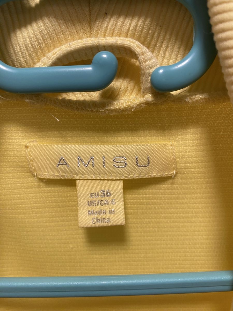 Jacken: Amisu Frühlingsblazer, Gr. 36, gelb – Neu (gemäss Beschreibung) aus Muri AG von gab_n8g8 2