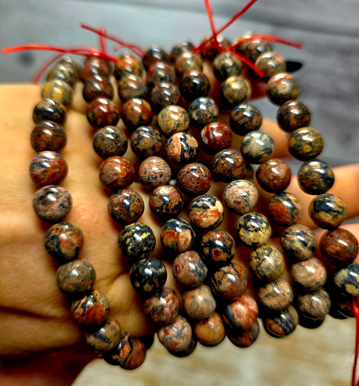 Minerali & Pietre curative: Leopardit Armband – Nuovo e nell'imballaggio originale da Matzingen venduto da Shay_Crystalz 1