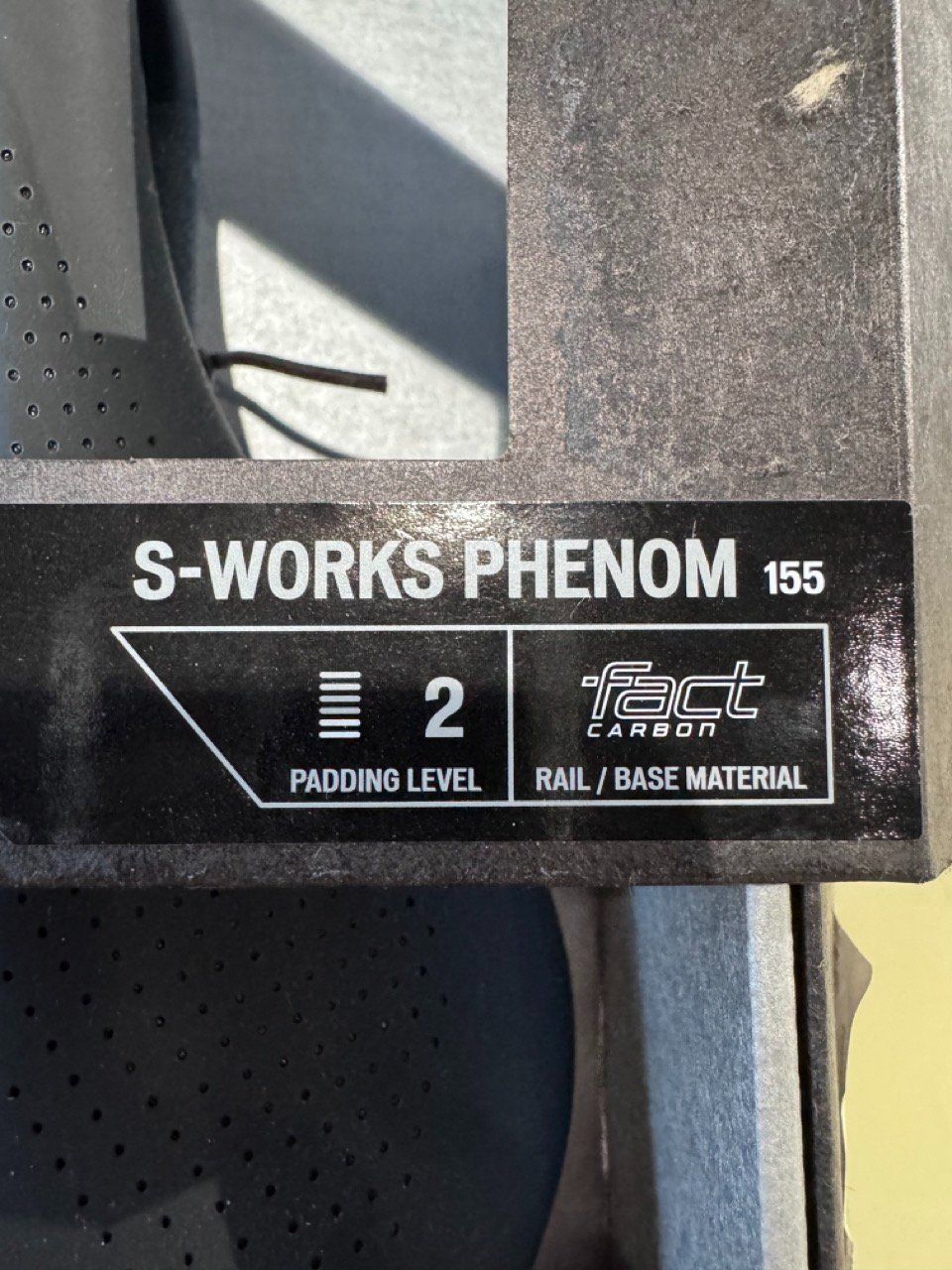 Specialized Ersatzteile: Selle Specialized Phenom Sworks - 155mm  - Neuve – Neu und originalverpackt aus Genève von Alexandredoriel 1