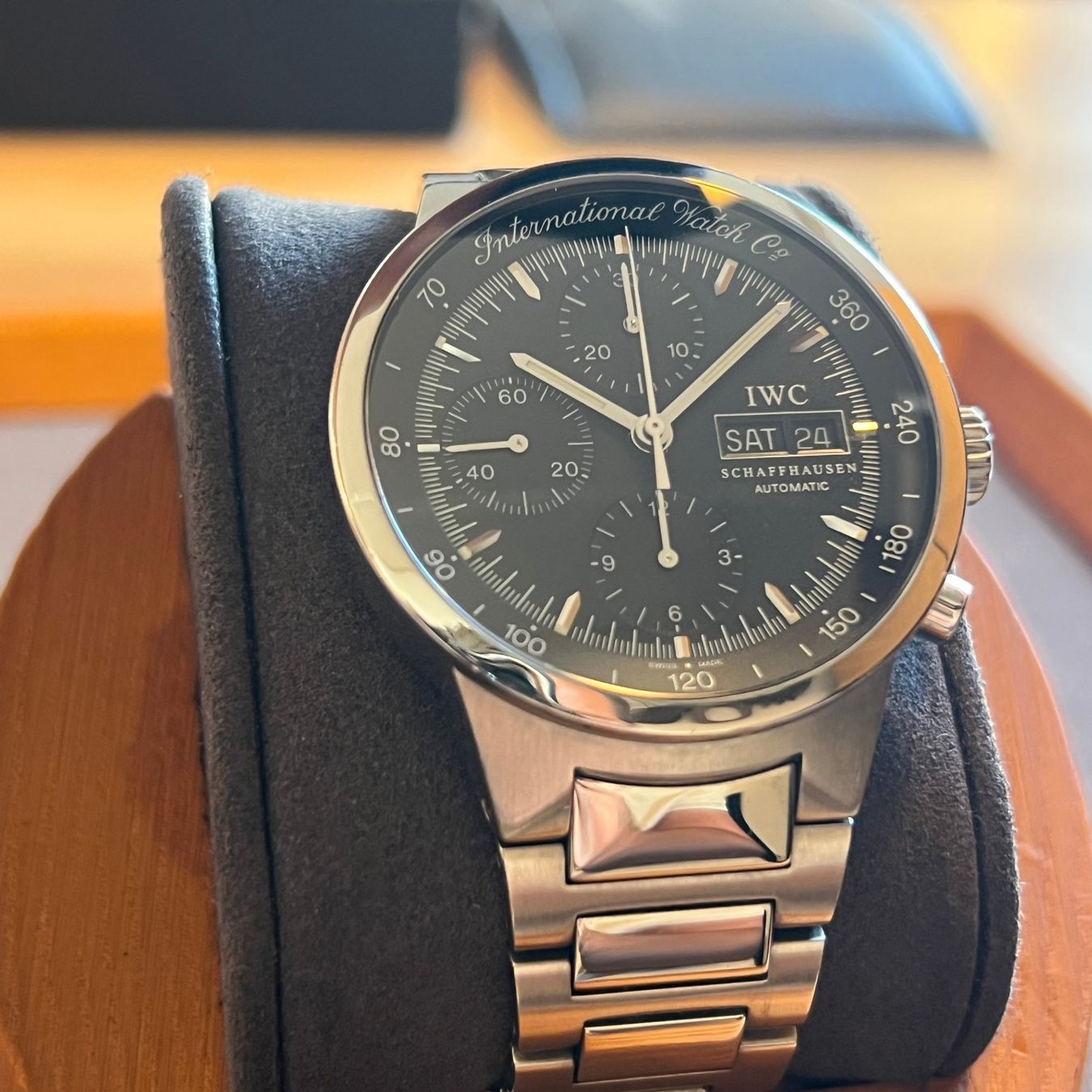 IWC Montres: FLASH SALE IWC GST Chronograph Automatic Full Set IW370708 – D'occasion à Carouge GE par Watchaser 1