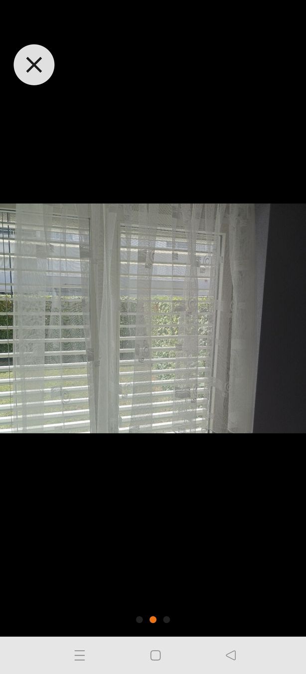 Vorhänge: Vorhang, weiss, transparent, 125x420 – Neu (gemäss Beschreibung) aus Fällanden von antogranell 1