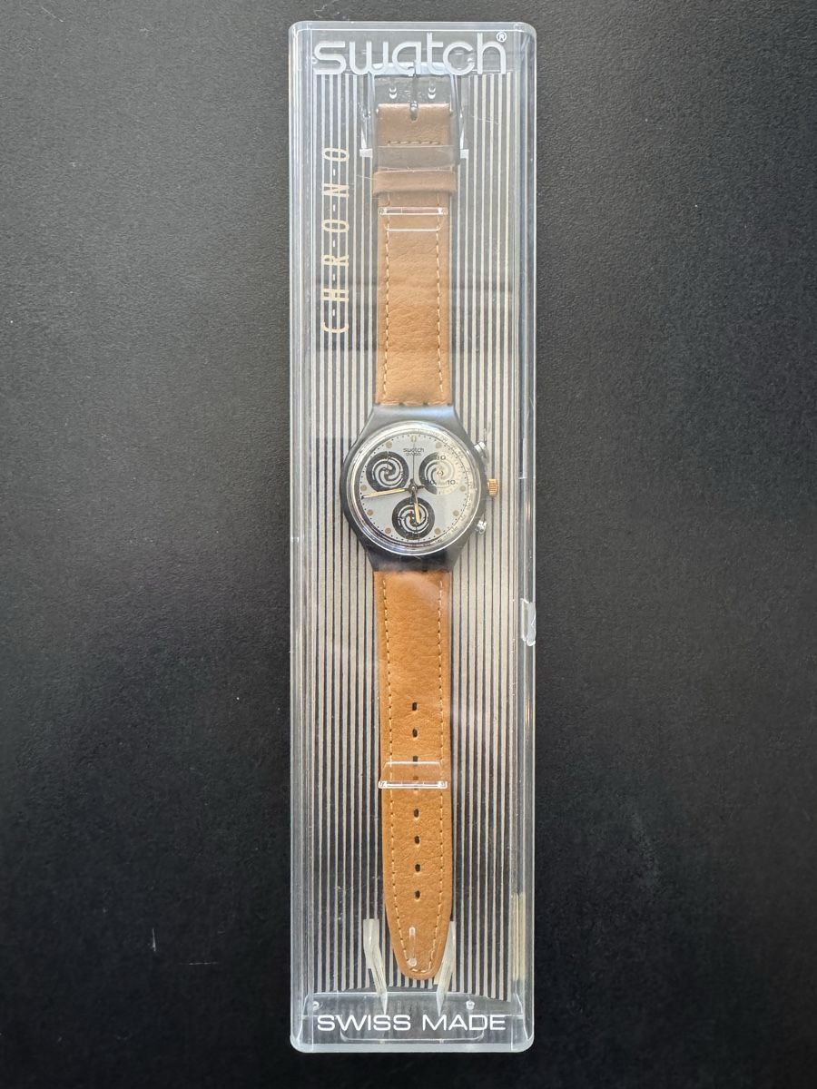 Swatch Orologi: Swatch Chrono (SCM101) Sirio – Nuovo e nell'imballaggio originale da Künten venduto da Spike17